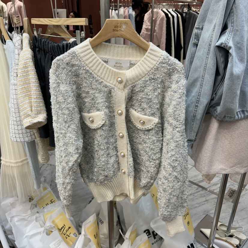 ABLESTUDIO韓國東大門直郵女裝新款職業人氣休閑推薦針織衫ABLESTUDIO針織衫