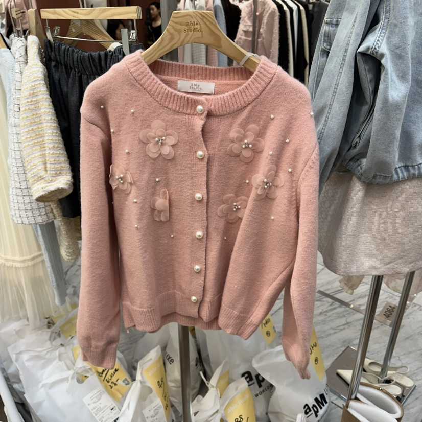 ABLESTUDIO韓國直郵實拍女裝新款休閑時尚推薦26春夏針織衫ABLESTUDIO針織衫