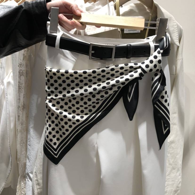 SSEMIENNE韓國東大門代購女士新款26春夏職業時尚圍巾披肩SSENIQUE圍巾/披肩