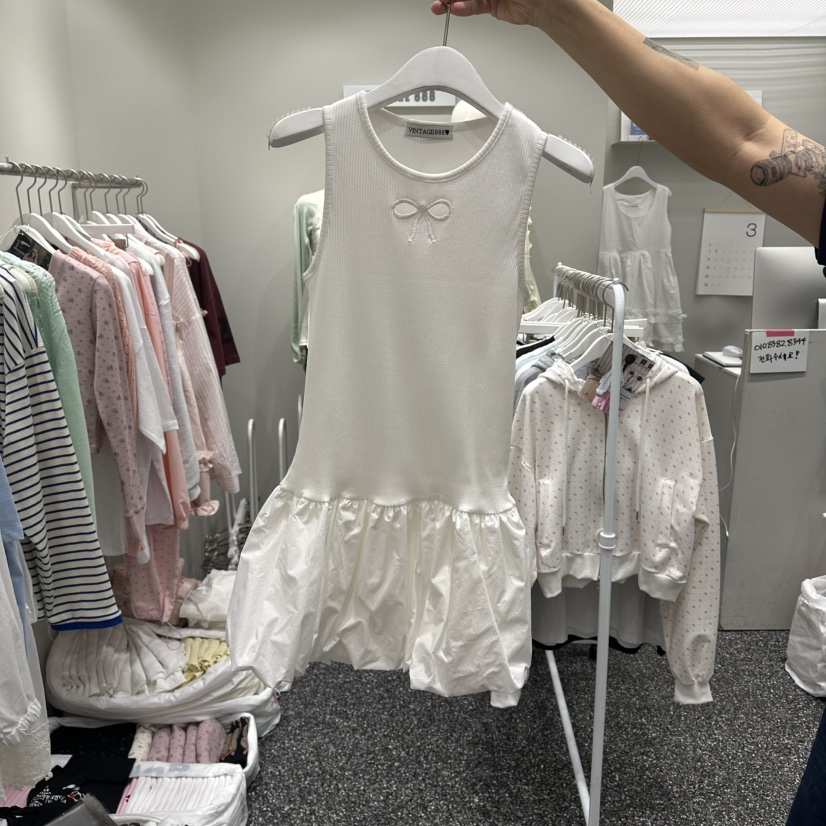 VINTAGE 888韓國代購女士新品職業人氣時尚26春夏連衣裙VINTAGE888/TRIPLE EIGHT連衣裙