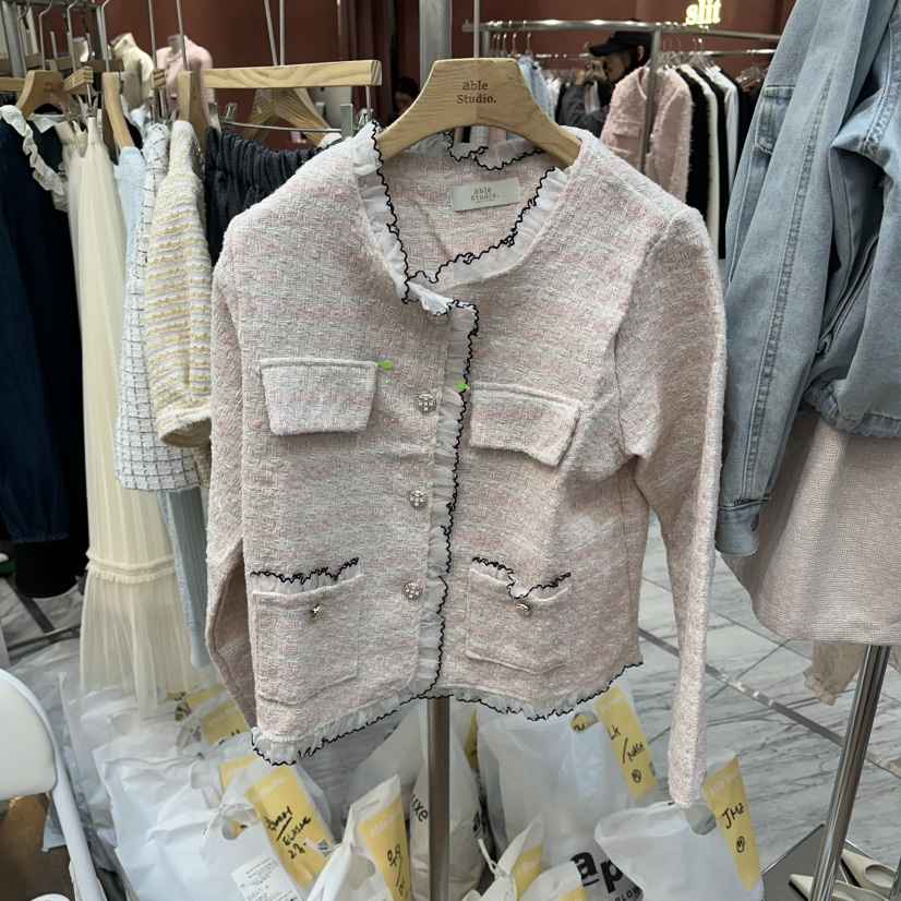 ABLESTUDIO東大門實拍女士新款時尚推薦26春夏熱賣職業夾克ABLESTUDIO夾克