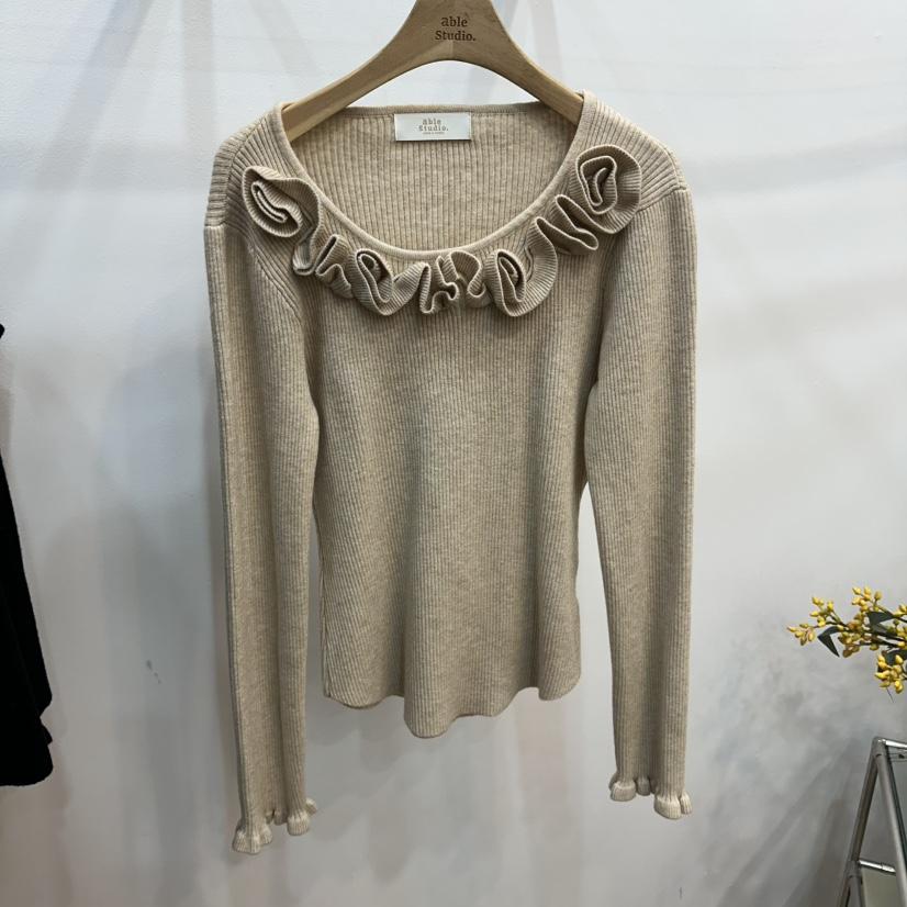 ABLESTUDIO東大門代購女士新品熱賣人氣休閑時尚真品針織衫ABLESTUDIO針織衫