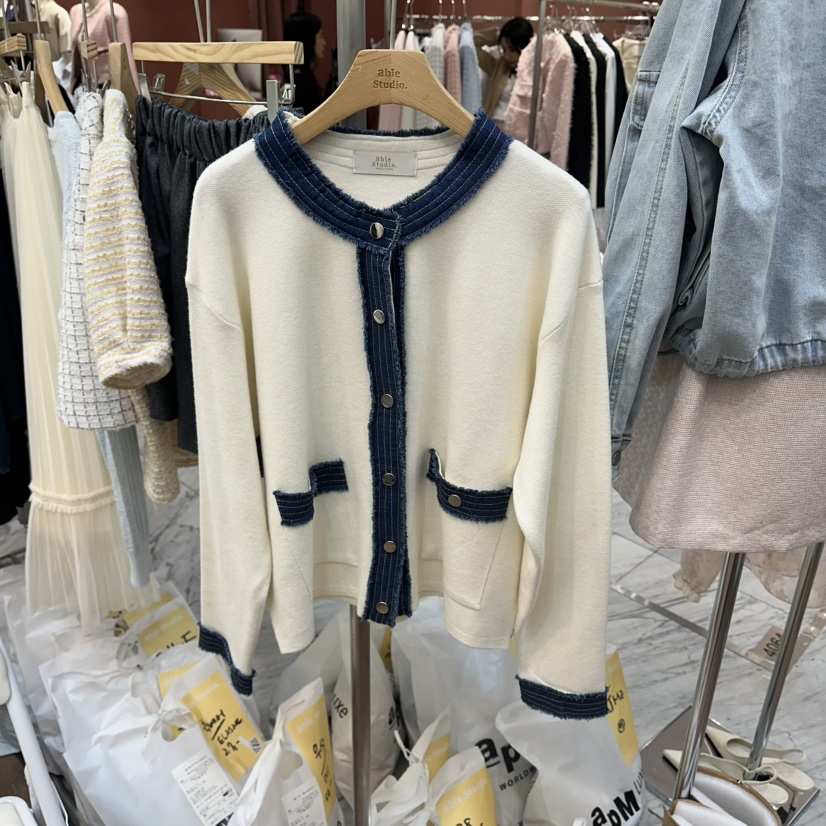 ABLESTUDIO韓國代購女士新品人氣26春夏真品職業熱賣針織衫ABLESTUDIO針織衫