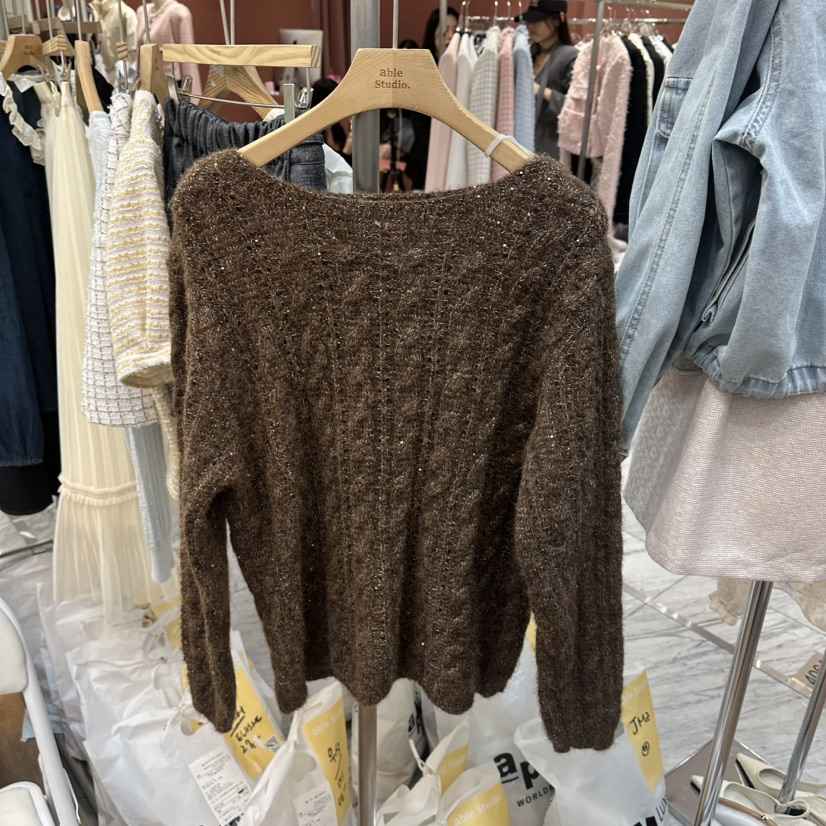 ABLESTUDIO東大門直郵女裝新款推薦人氣26春夏熱賣針織衫ABLESTUDIO針織衫