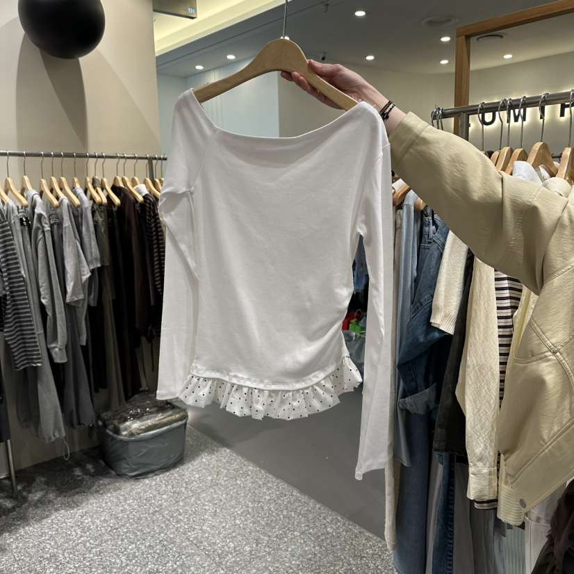 SOF東大門直郵女士新品休閑職業真品推薦時尚人氣長袖T恤SOF長袖T恤