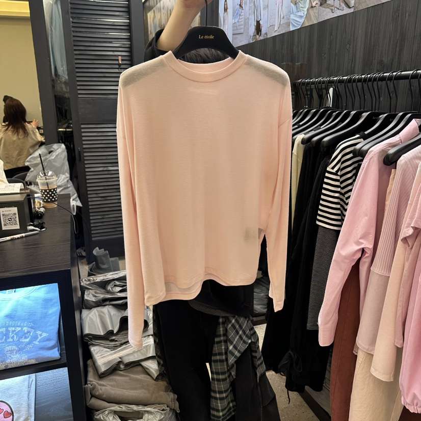 LE ETOILE東大門實拍女士新品26春夏時尚休閑職業長袖T恤Le etoile長袖T恤