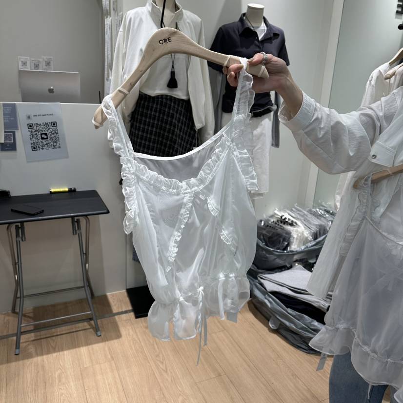 ORE-P韓國直郵女士新款人氣26春夏休閑職業推薦吊帶背心ORE吊帶/背心