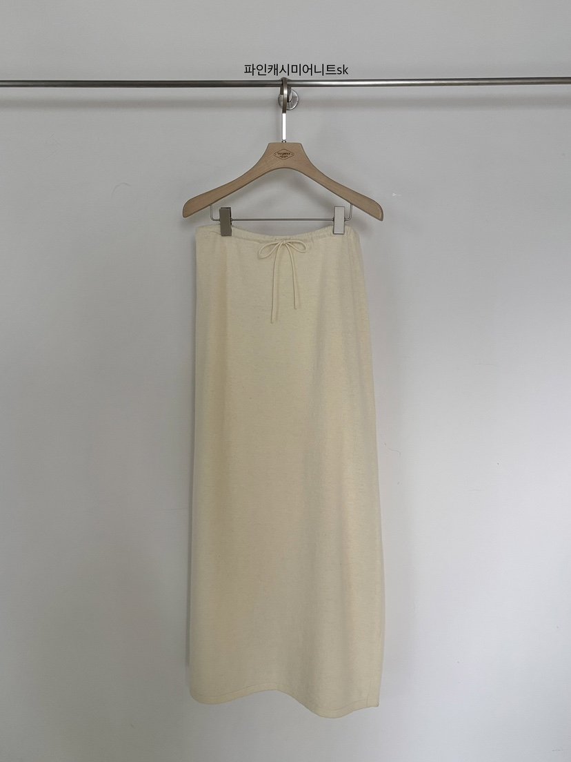 VERGAMOT韓國代購女士新款熱賣推薦人氣26春夏休閑長裙羊絨VERGAMOT長裙