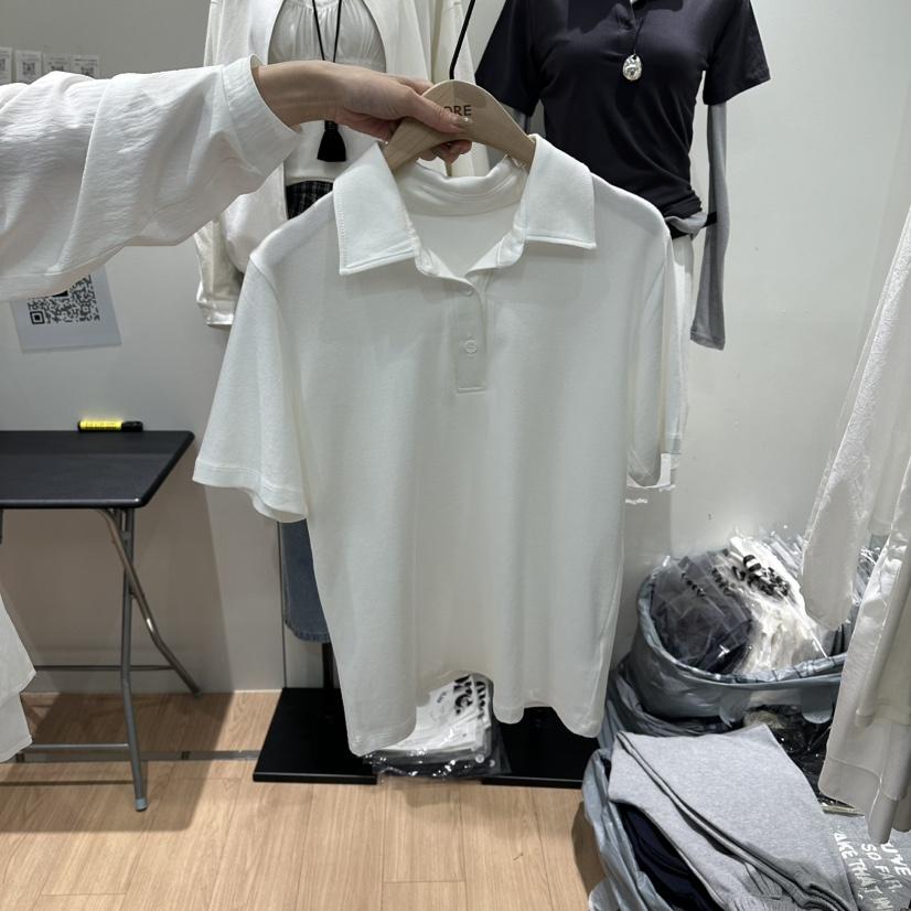 ORE-P韓國東大門直郵女裝新款休閑熱賣推薦26春夏T恤不含內搭ORET恤