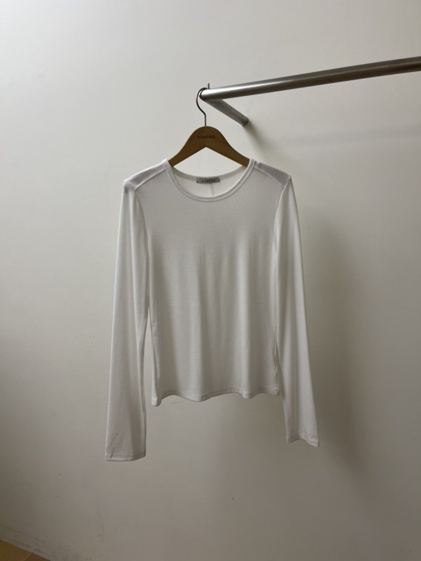 BLENDING-p韓國直郵女裝新品推薦熱賣人氣休閑職業長袖T恤BLENDING-p長袖T恤