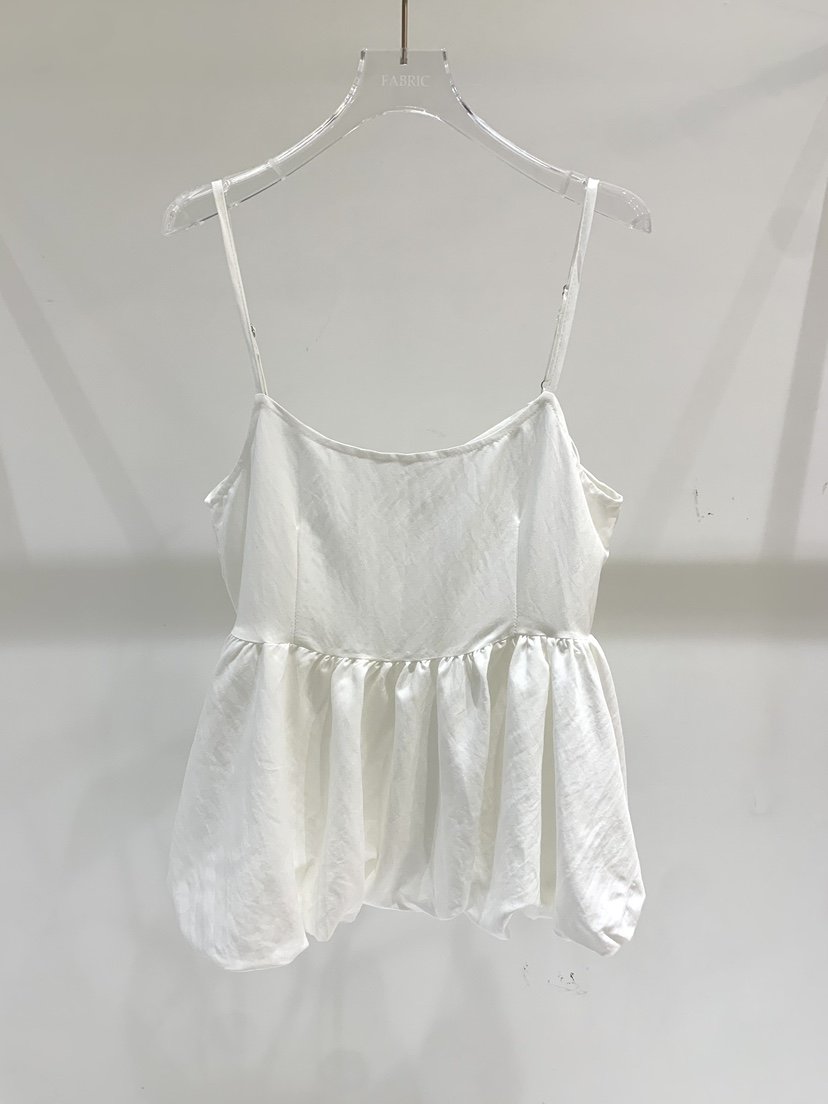 FABRIC韓國直郵實拍女士新品職業推薦時尚熱賣人氣吊帶背心FABRIC吊帶/背心