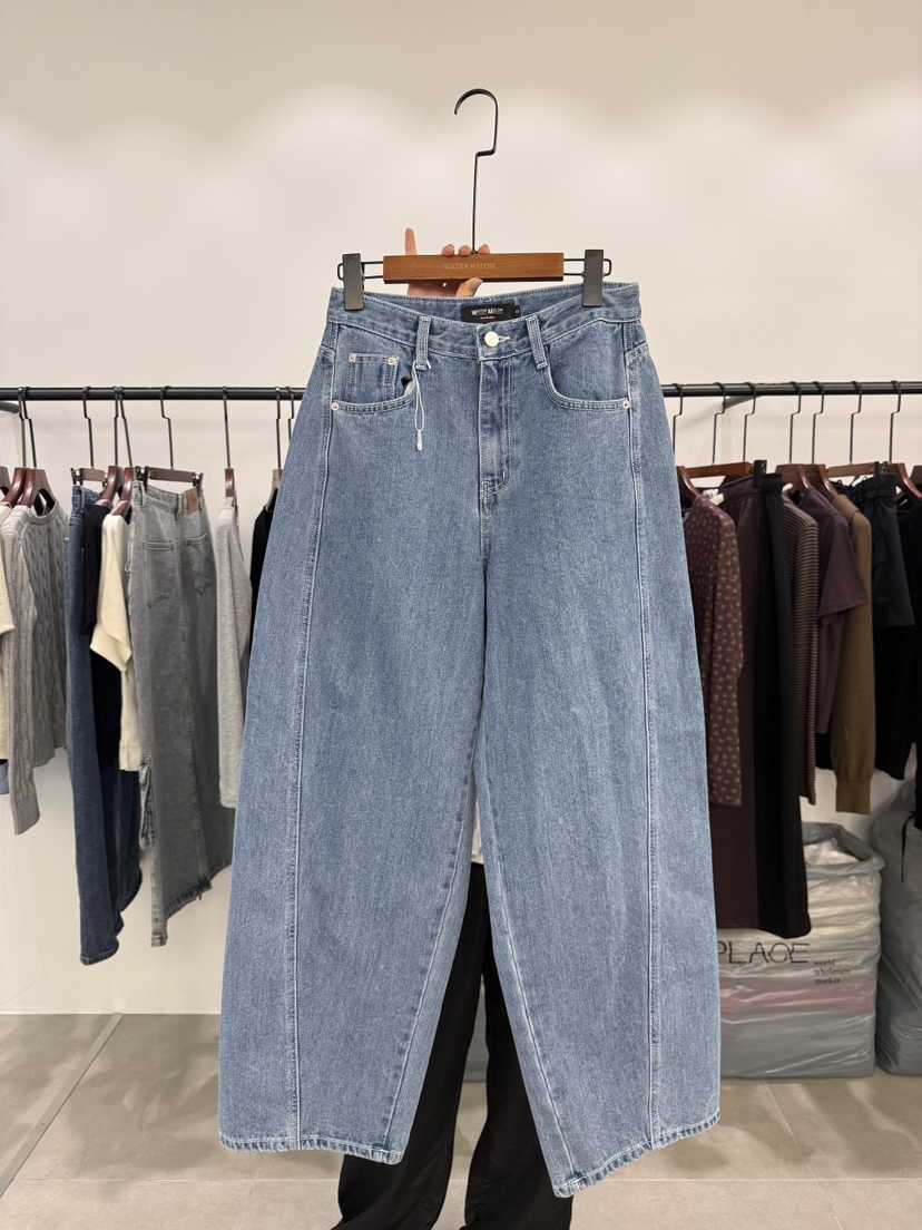 WATERMELON韓國代購女裝新款推薦時尚休閑人氣真品牛仔褲WATER MELON牛仔褲