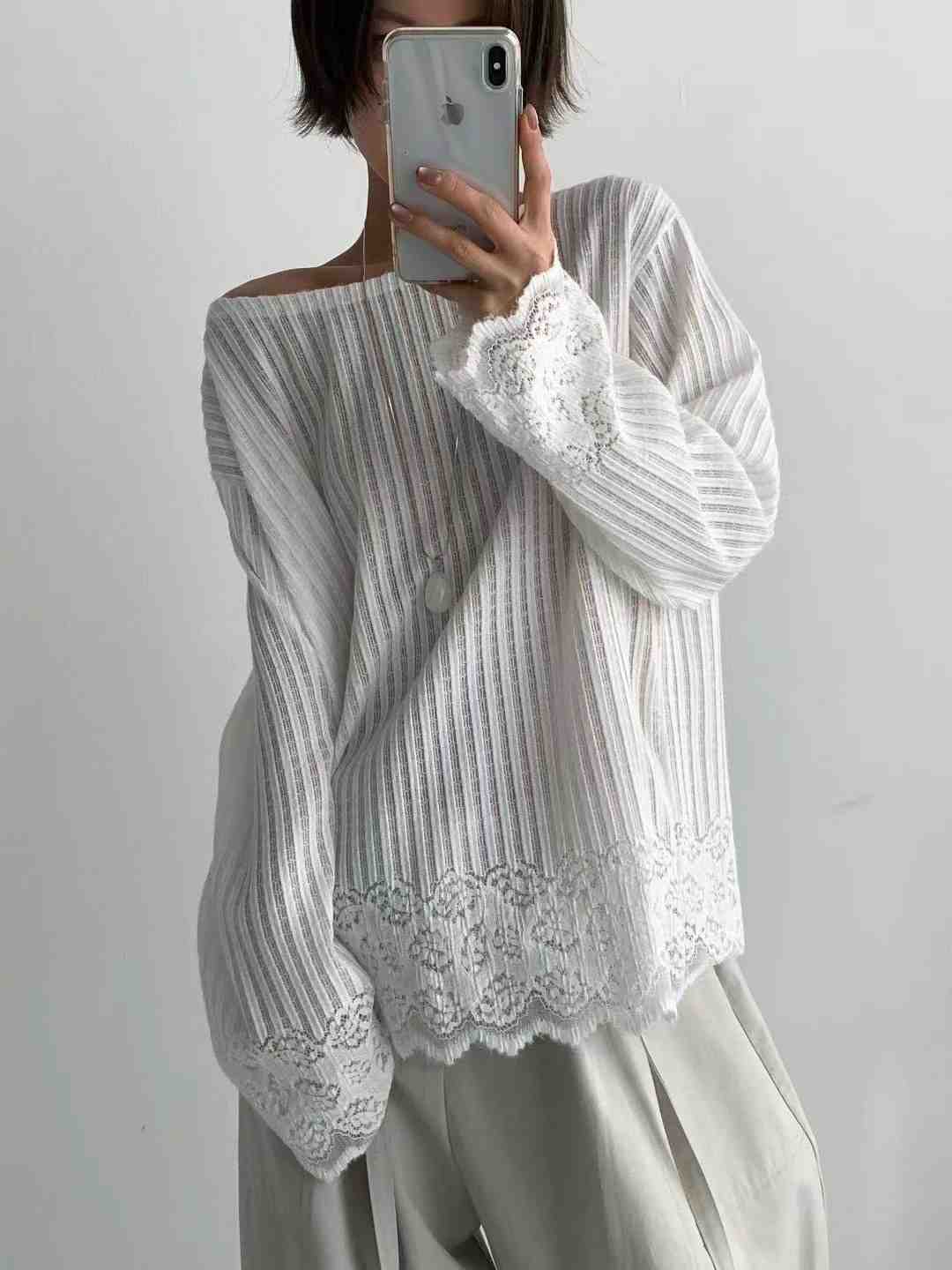 GANESHA東大門代購女士新款26春夏真品職業時尚人氣針織衫GANESHA針織衫