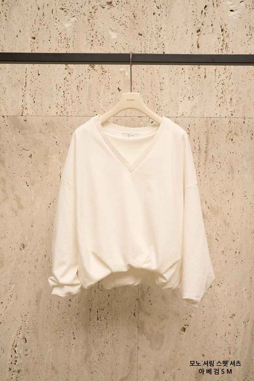 BLOSSOM韓國代購女士新品熱賣26春夏休閑推薦時尚衛衣褶皺BLOSSOM衛衣