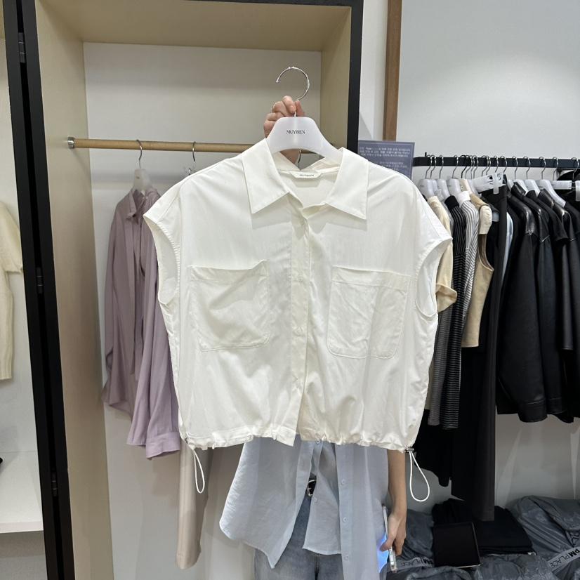 MUYBIEN韓國代購女士新款26春夏時尚職業人氣休閑熱賣馬甲MUYBIEN馬甲