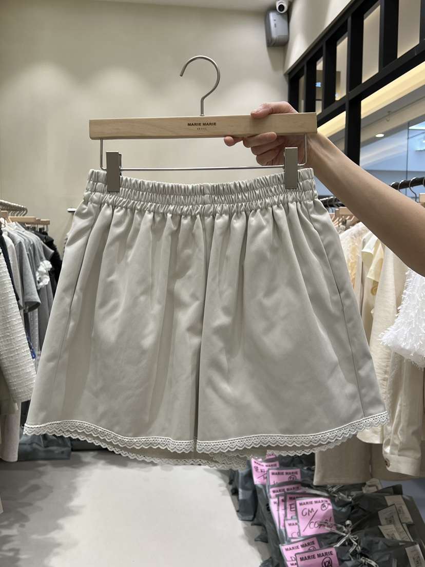 MARIE MARIE韓國東大門代購女士新款推薦時尚職業短褲蕾絲MARIE MARIE短褲