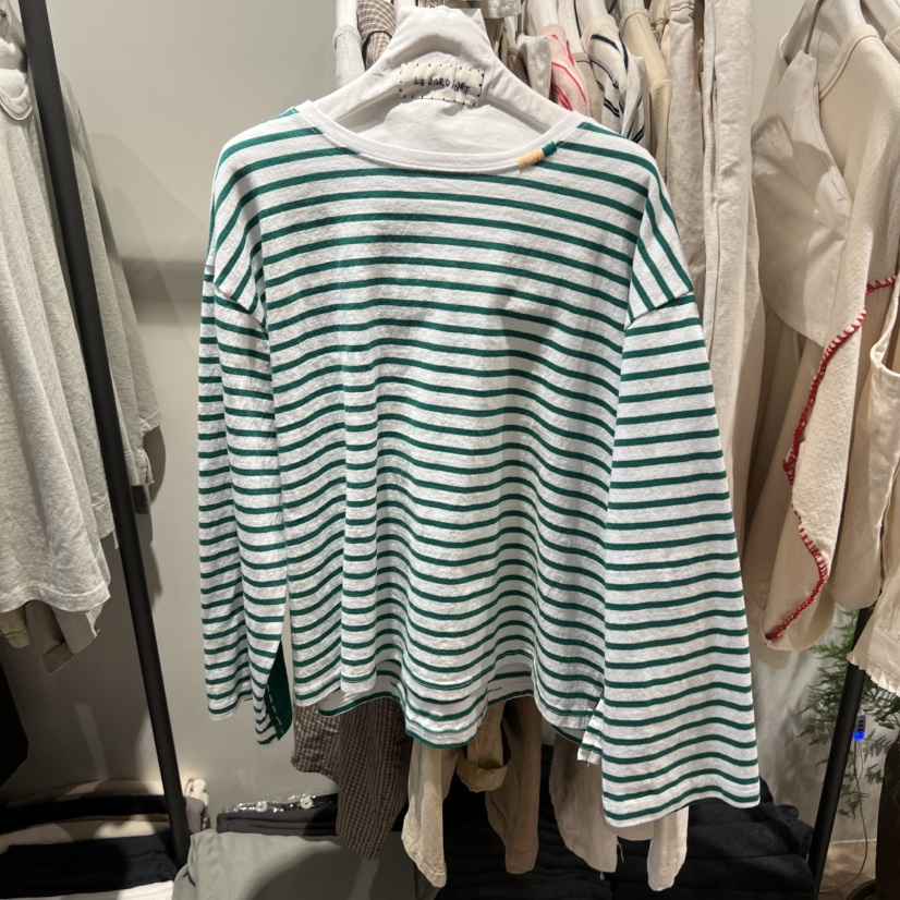 LE JARDINET韓國東大門直郵女士新款人氣時尚26春夏長袖T恤LE JARDINET長袖T恤