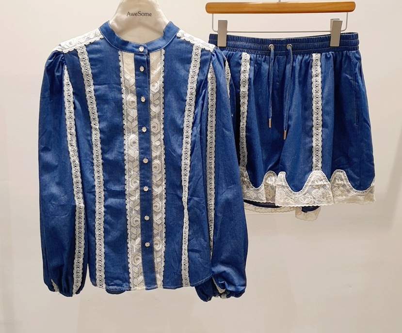 AWESOME-P韓國代購女裝新品時尚推薦26春夏熱賣套裝兩件套AWESOME-P套裝