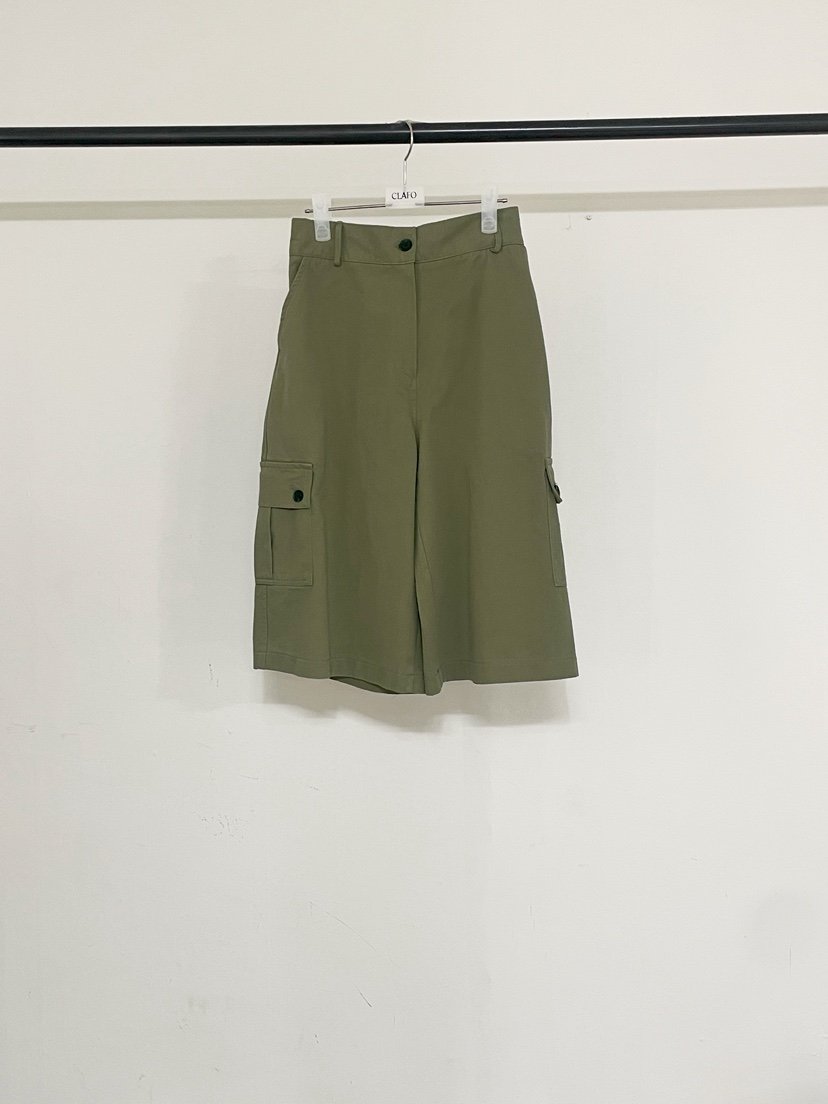 CLAFO韓國東大門直郵女士新款休閑人氣熱賣26春夏職業短褲CLAFO短褲
