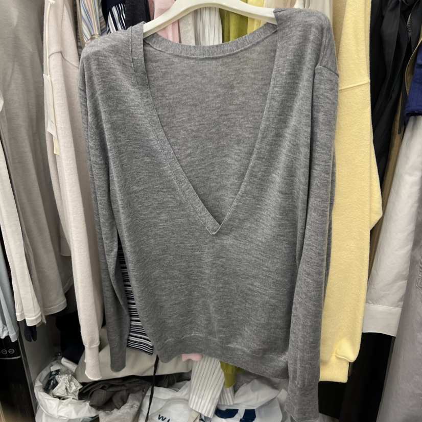 BREATHE韓國東大門代購女裝新品26春夏針織衫不含內搭V領BREATHE針織衫