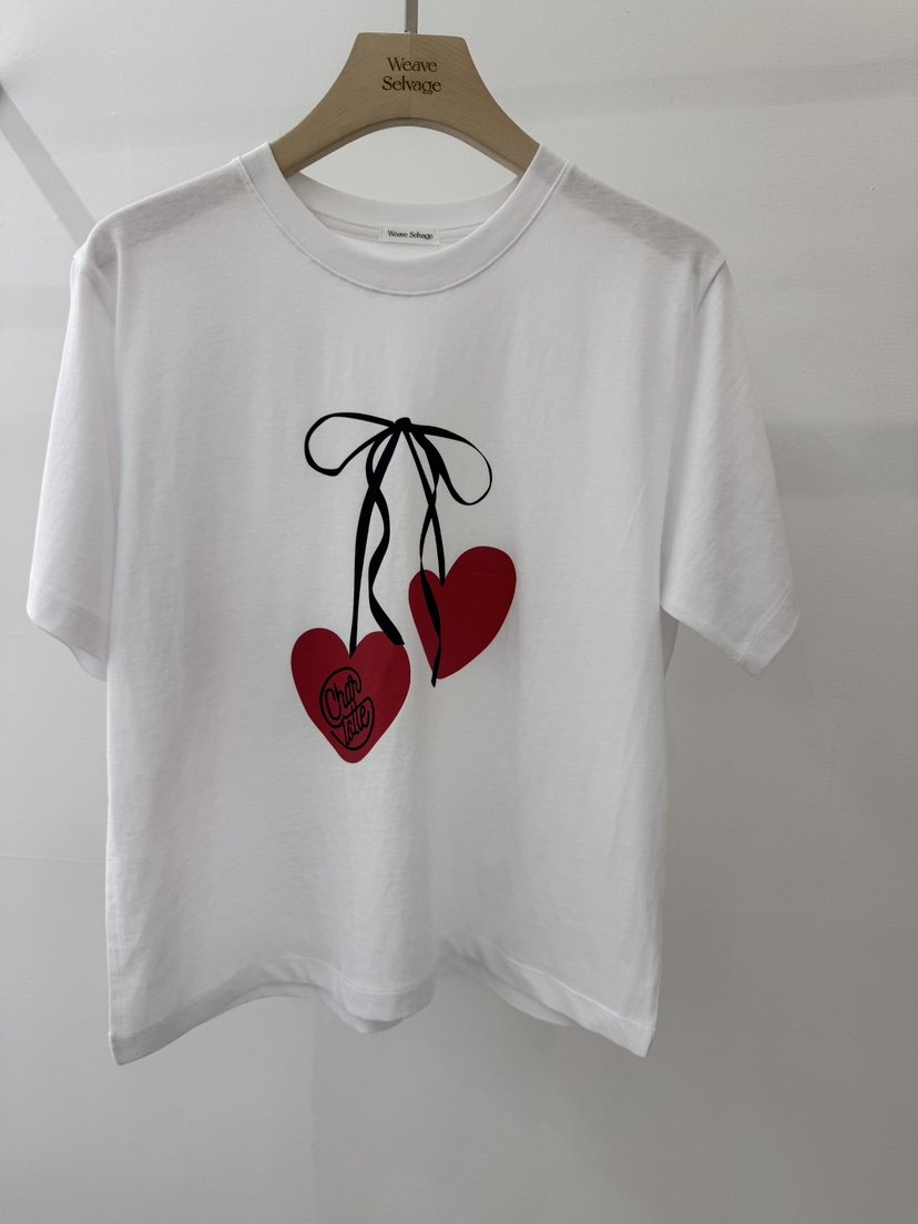 WEAUE SELVAGE韓國直郵實拍女裝新款熱賣26春夏時尚人氣T恤Weave SelvageT恤
