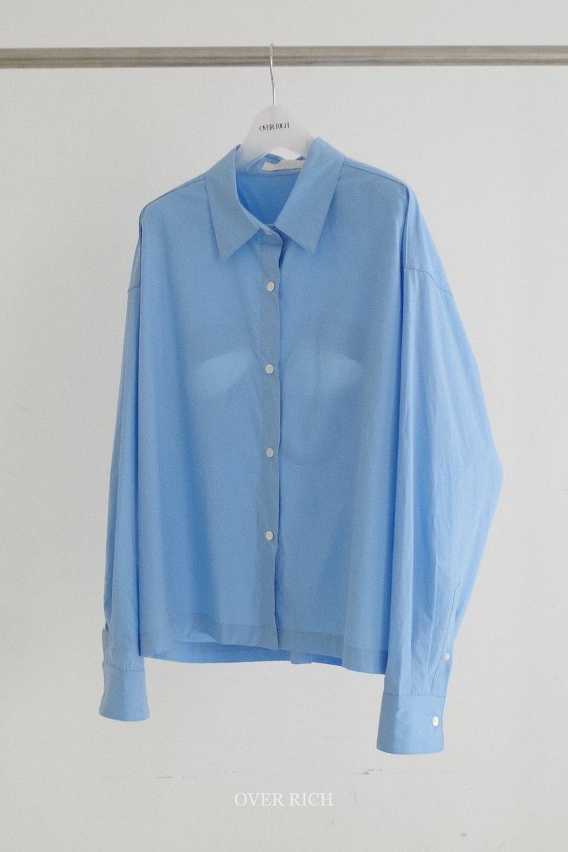 OVER RICH韓國直郵女裝新款人氣推薦休閑熱賣襯衫蕾絲衫OVER RICH襯衫/蕾絲衫