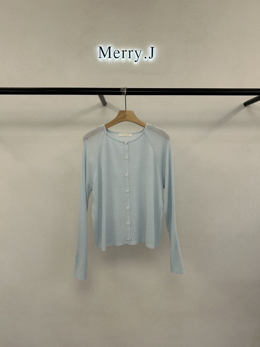 MERRY-J韓國代購女裝新款26春夏時尚休閑熱賣職業針織衫MERRY-J針織衫