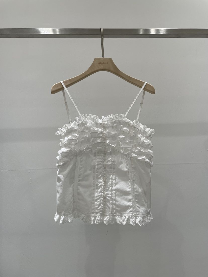 RE STYLE-Q韓國代購女士新款推薦職業熱賣26春夏吊帶背心RE STYLE吊帶/背心