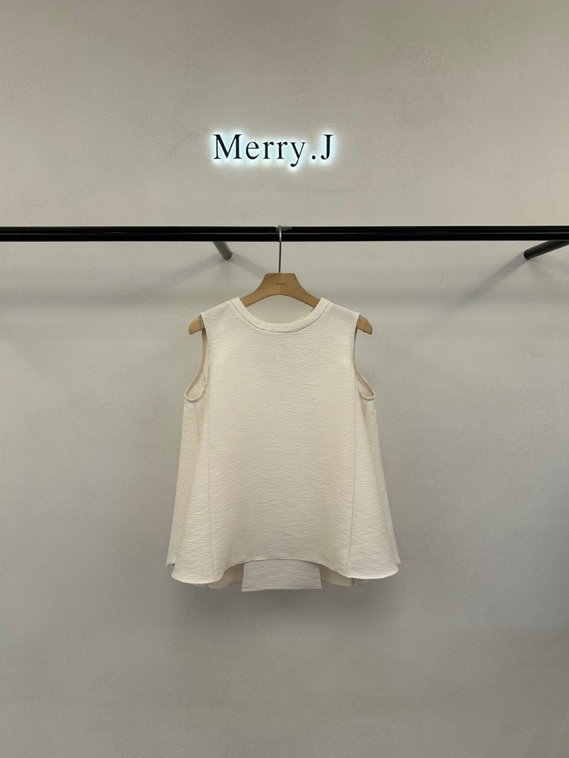 MERRY-J韓國直郵女士新款推薦26春夏人氣吊帶背心粗花呢MERRY-J吊帶/背心