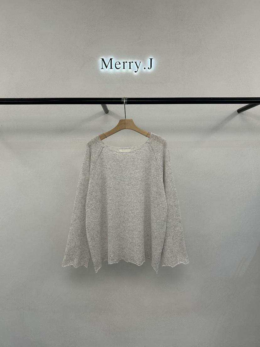 MERRY-J韓國代購女士新品推薦休閑職業26春夏人氣針織衫MERRY-J針織衫