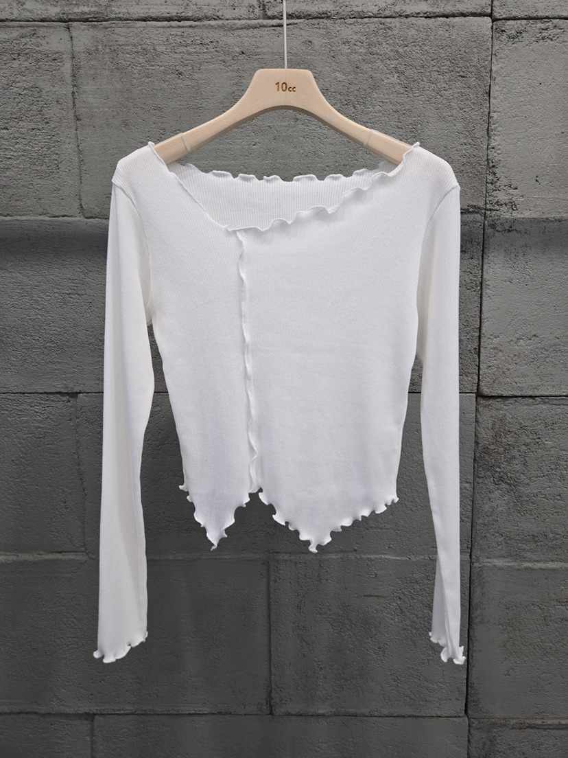 10CC韓國代購女士新品熱賣時尚26春夏休閑人氣職業長袖T恤10CC長袖T恤