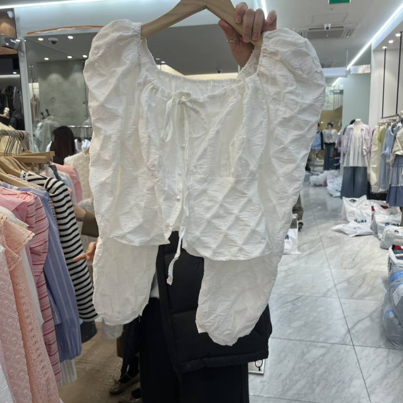 BEEN-A韓國東大門代購女士新款熱賣時尚推薦休閑襯衫蕾絲衫BEEN-A襯衫/蕾絲衫