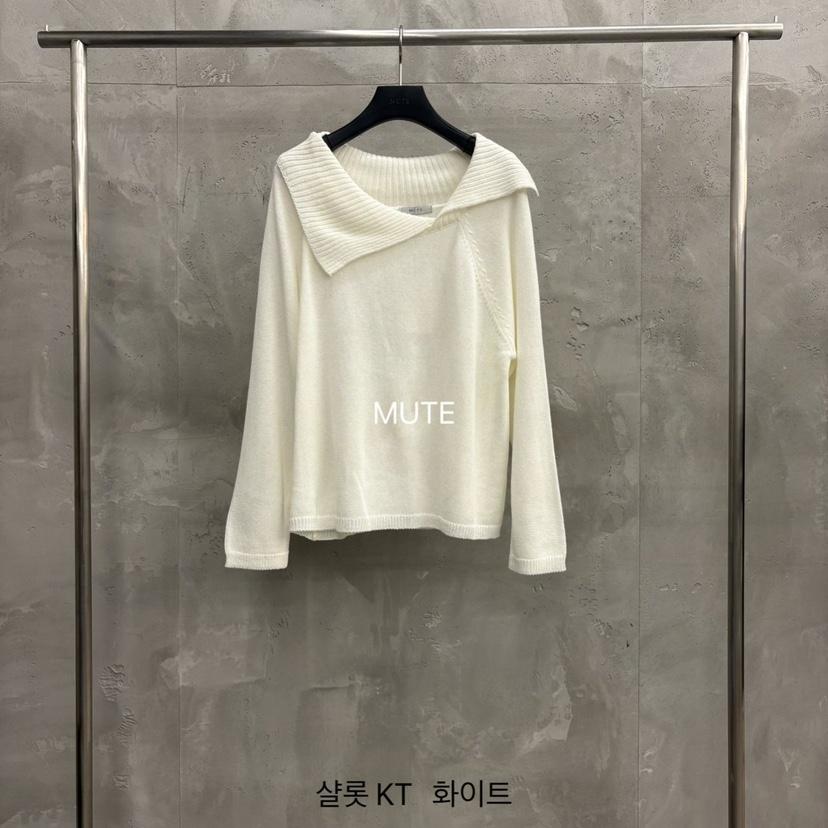 MUTE-P韓國直郵實拍女士新品推薦熱賣人氣時尚休閑針織衫MUTE針織衫
