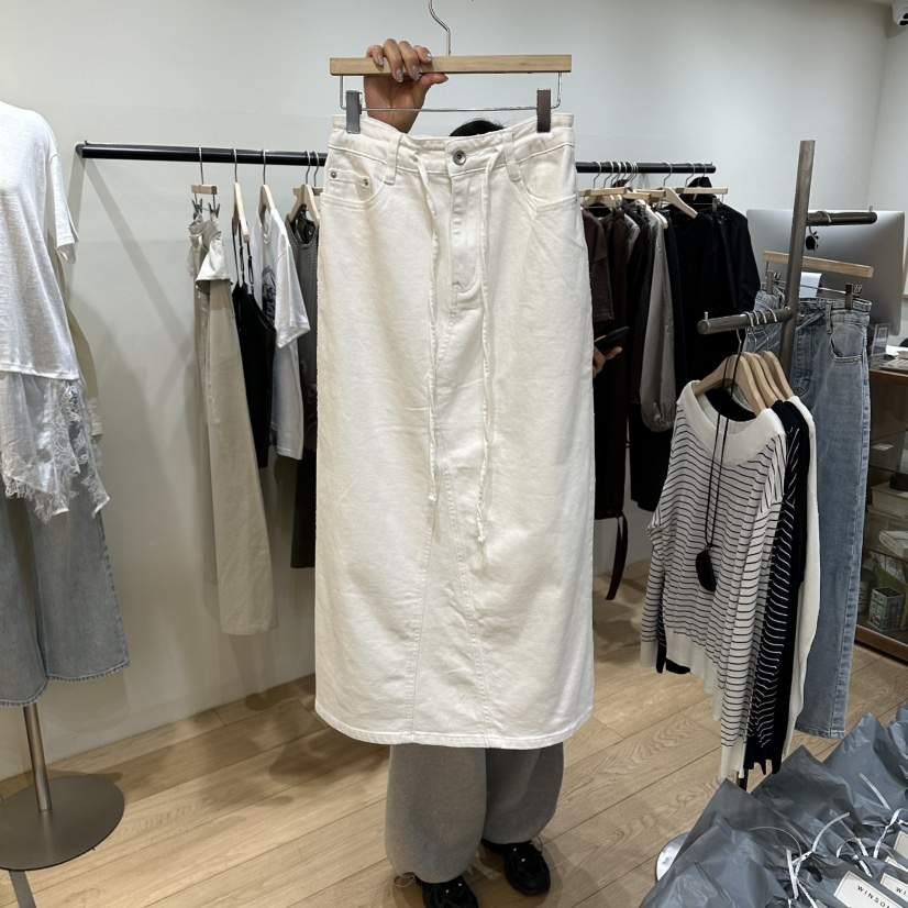 WINSOME韓國直郵實拍女裝新款職業熱賣26春夏推薦休閑長裙WINSOME長裙