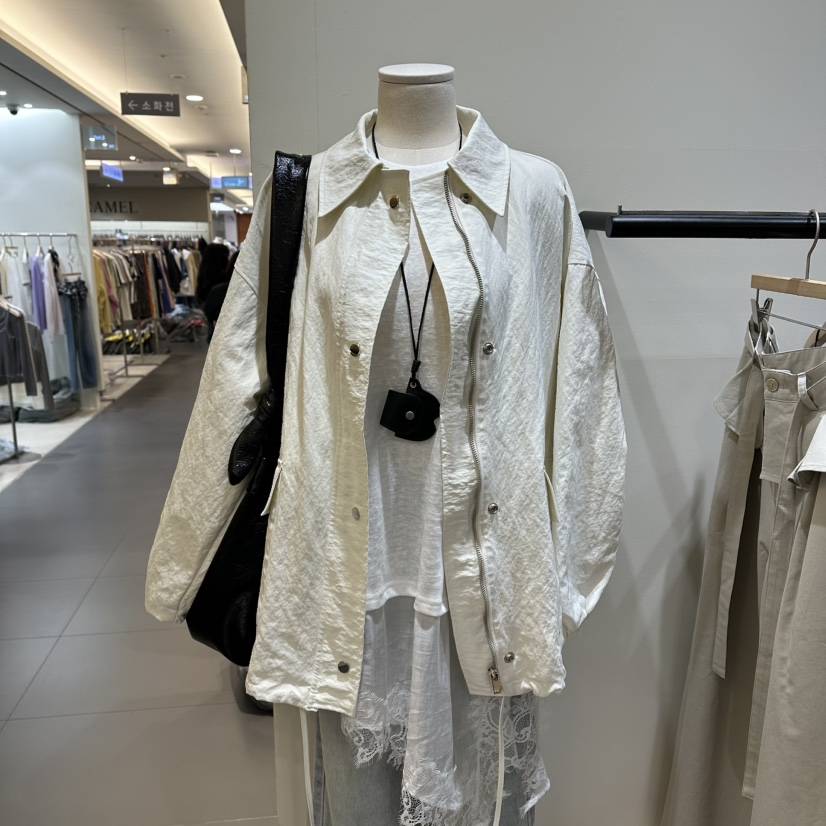 WINSOME韓國東大門直郵女裝新品熱賣時尚26春夏夾克不含飾品WINSOME夾克