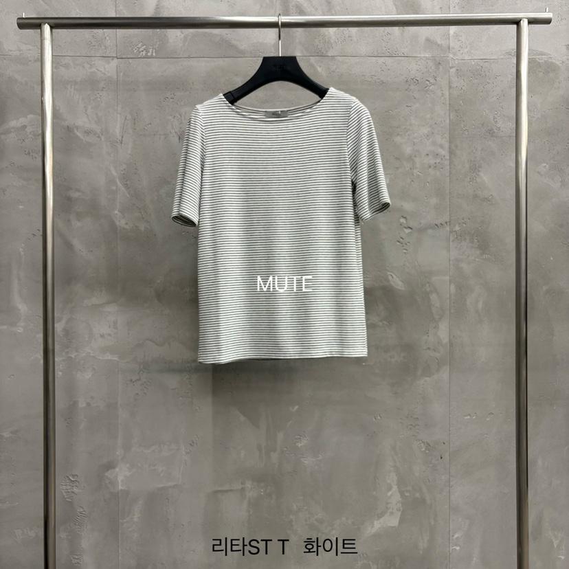 MUTE-P韓國代購女裝新品人氣推薦休閑熱賣26春夏職業T恤MUTET恤