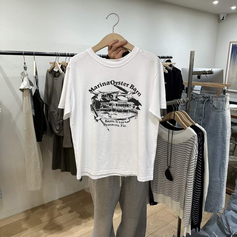 WINSOME韓國東大門直郵女裝新品時尚推薦休閑T恤不含飾品WINSOMET恤