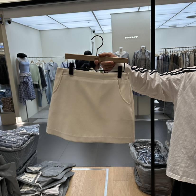 aube nunt韓國東大門直郵女士新款26春夏職業人氣推薦短裙aube nunt短裙