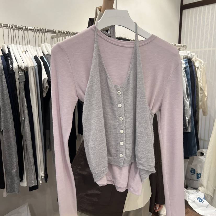 UNDERSTANDING韓國直郵女裝新款休閑人氣吊帶背心不含內搭UNDERSTANDING吊帶/背心