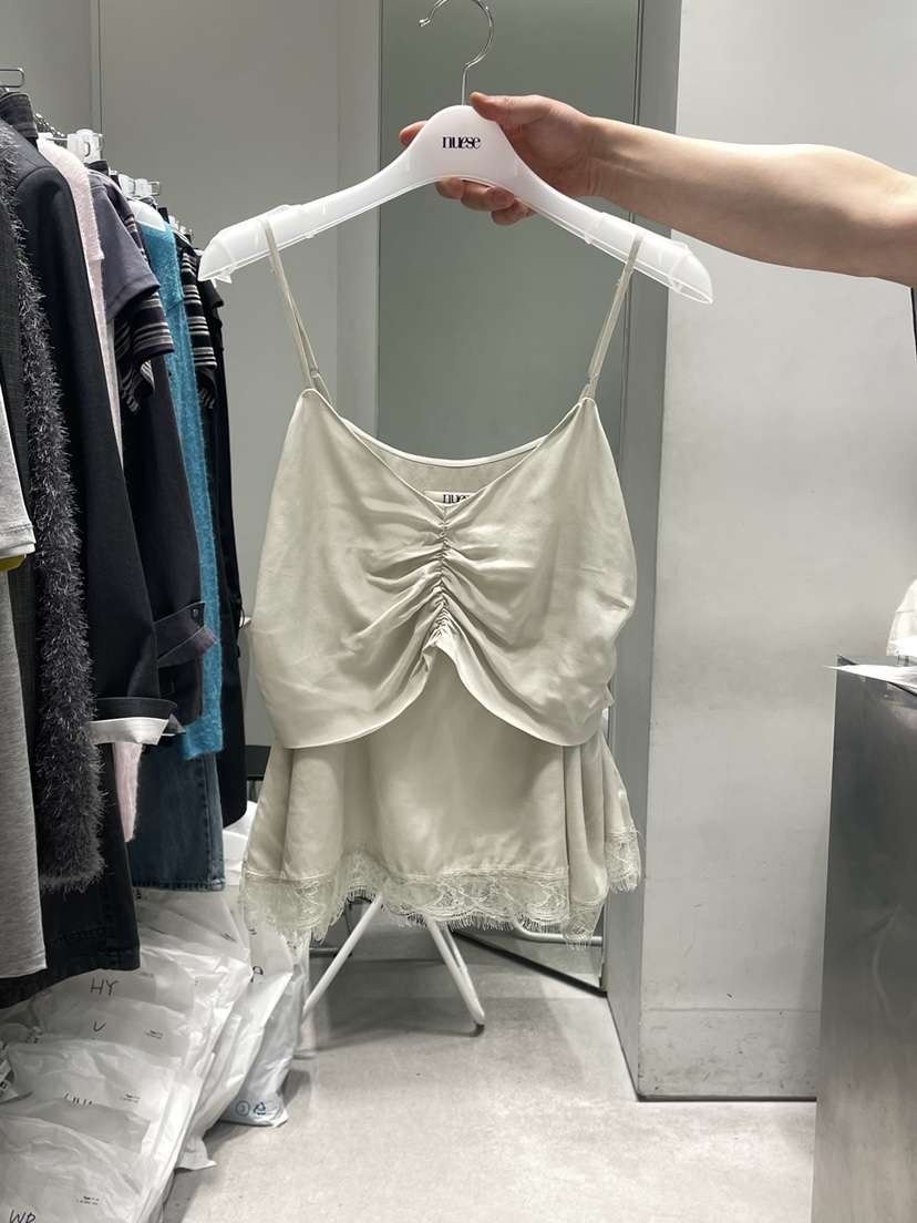 NUESE韓國直郵女士新款職業人氣26春夏熱賣推薦吊帶背心蕾絲NUESE吊帶/背心