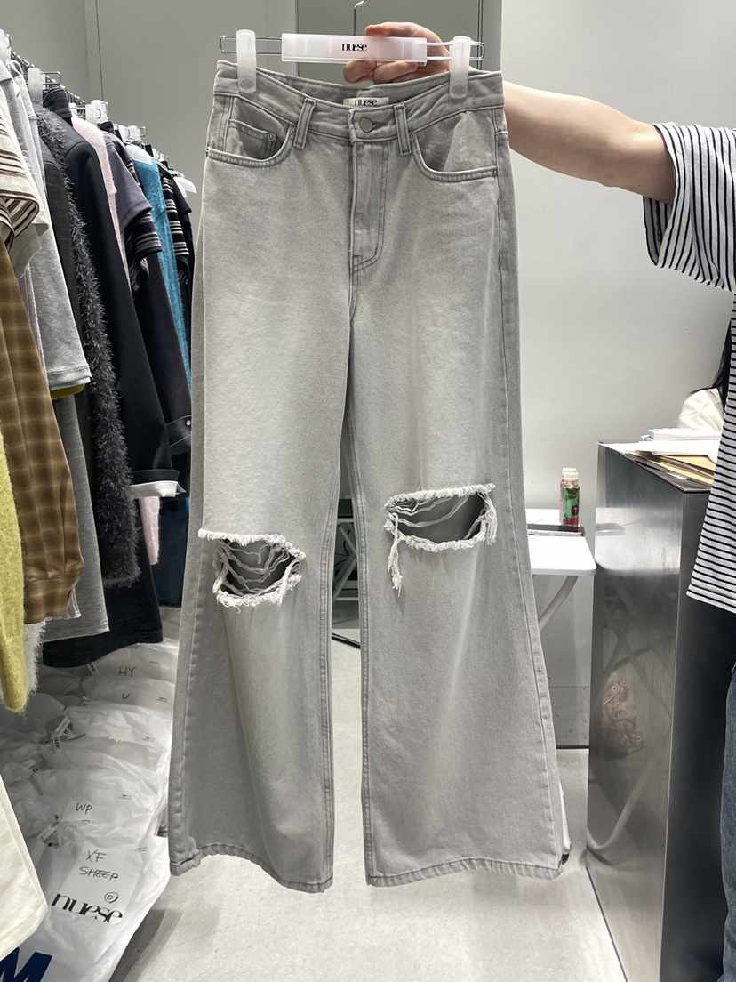 NUESE韓國直郵女士新品人氣休閑推薦時尚職業熱賣26春夏牛仔褲NUESE牛仔褲