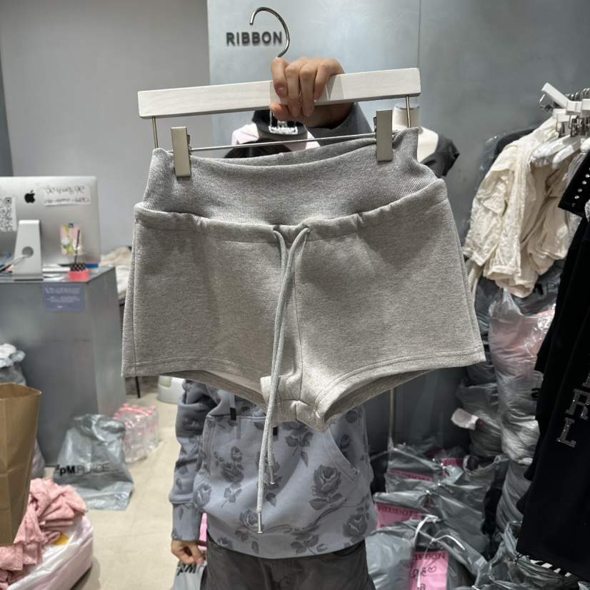 RIBBON韓國直郵女裝新品人氣職業26春夏休閑推薦短褲迷彩RIBBON短褲