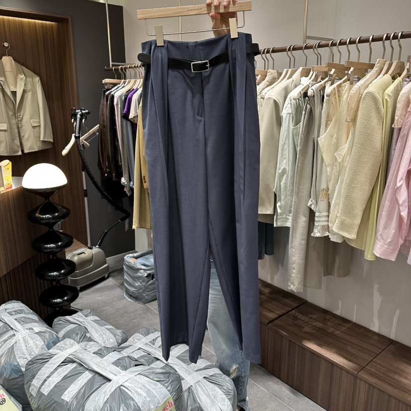 BABYTOUCH韓國直郵女士新款推薦職業休閑熱賣休閑褲含腰帶BABYTOUCH休閑褲