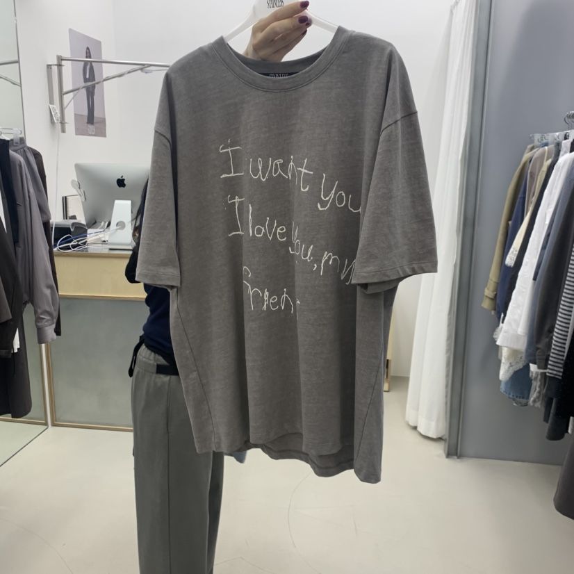 STAINLESS韓國直郵女士新款推薦26春夏職業時尚休閑人氣T恤STAINLESST恤