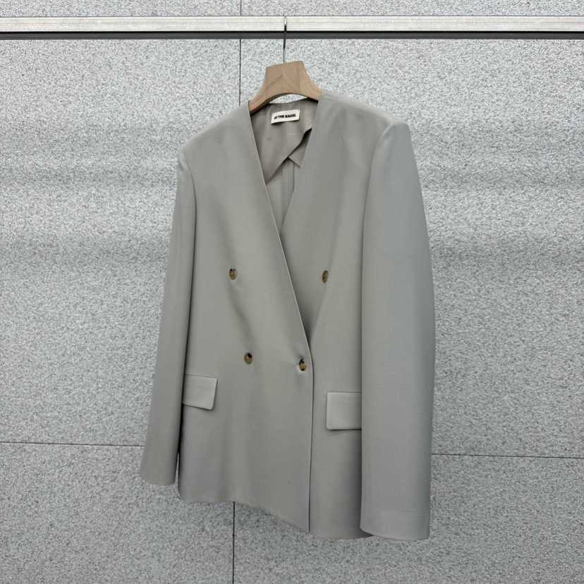 AT THE BAGEL韓國直郵實拍女裝新款時尚休閑夾克含圍巾AT THE BAGEL夾克