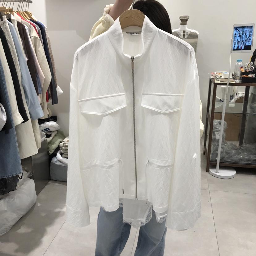 ANN MARGRET韓國東大門直郵女裝新品熱賣夾克拉鏈GRETA.Y夾克