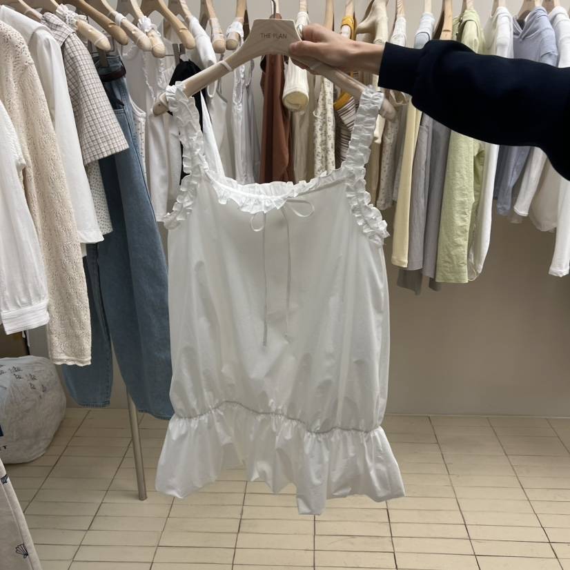 THEPLAN韓國直郵實拍女裝新款26春夏時尚連衣裙不含腰帶褶皺THE PLAN連衣裙