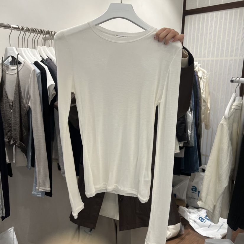 UNDERSTANDING韓國直郵女士新款26春夏推薦休閑人氣長袖T恤UNDERSTANDING長袖T恤