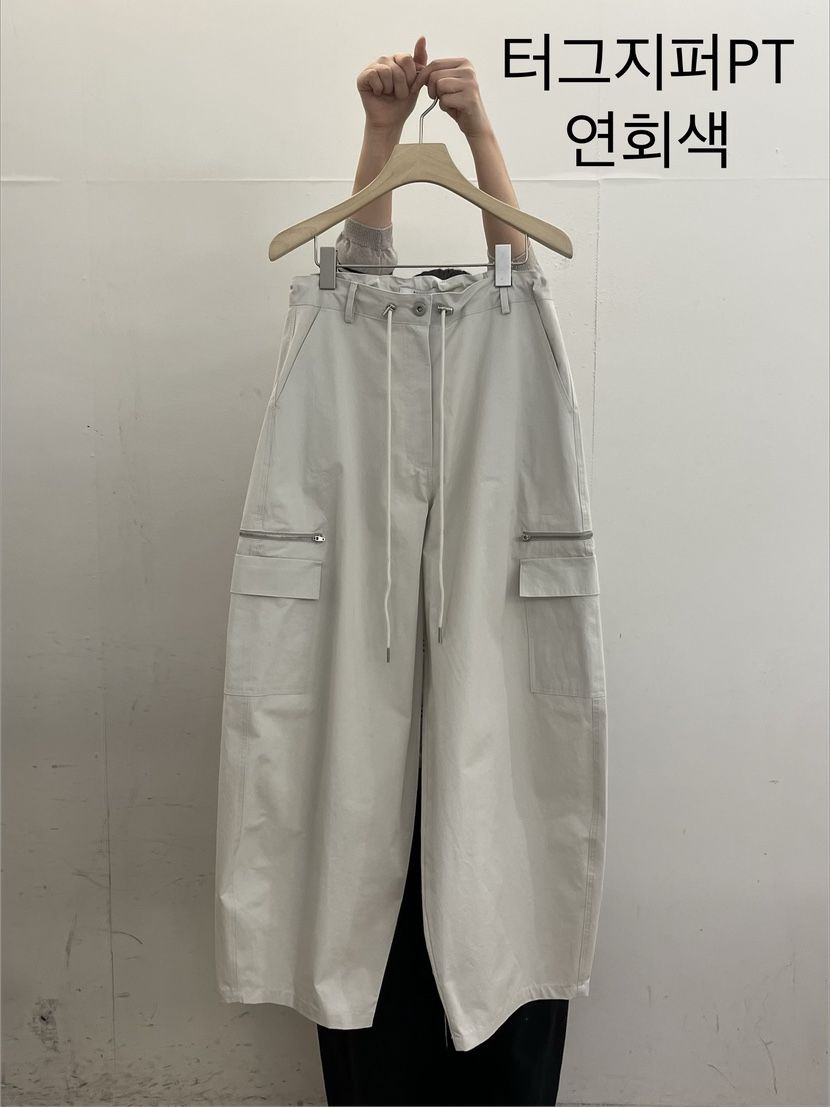 TAUPE韓國直郵實拍女裝新品26春夏時尚熱賣職業休閑褲拉鏈TAUPE休閑褲