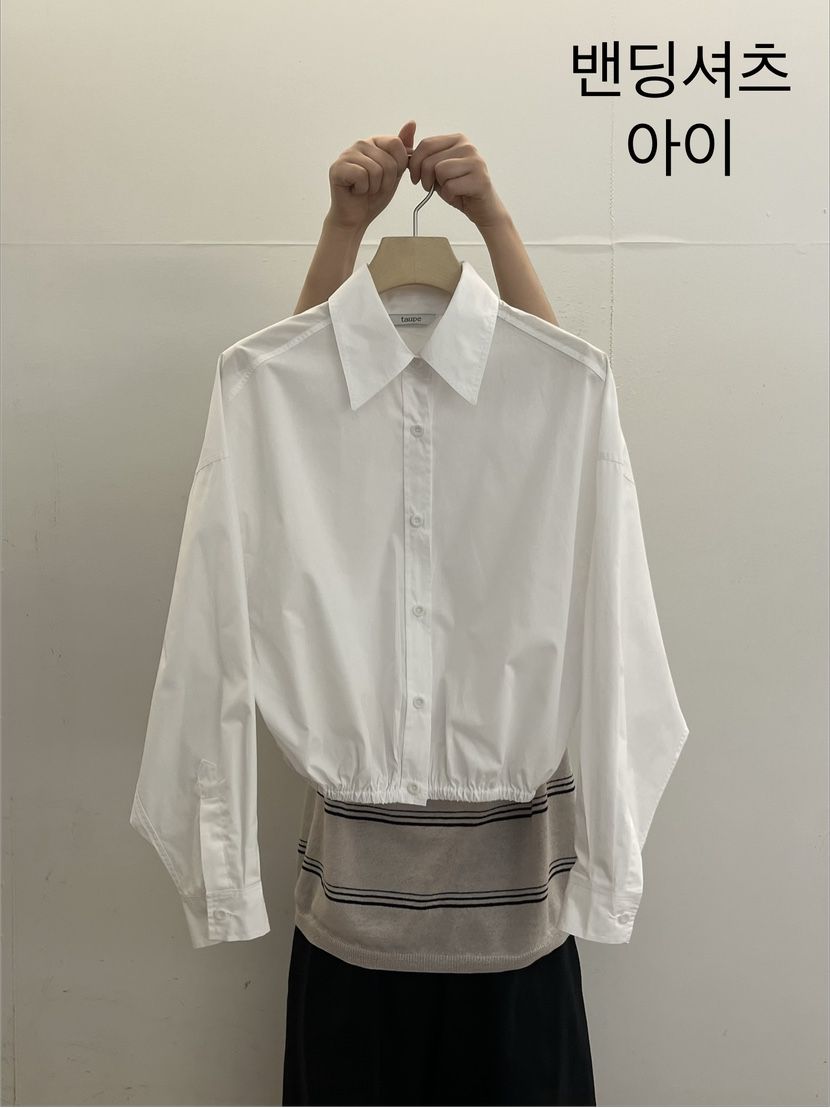 TAUPE韓國代購女士新品熱賣人氣時尚推薦26春夏襯衫蕾絲衫TAUPE襯衫/蕾絲衫